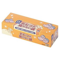 克里朗化成BOS 防臭成人用尿布袋, 1個, 60枚入, 2XL