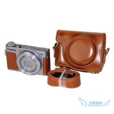 파나소닉 루믹스 DMC 카메라하드케이스 용 커피 LX3 LX7 보 LX5, C. 밝은 갈색