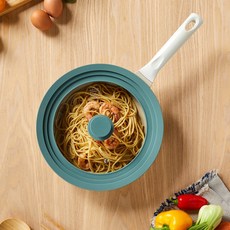 모던하우스 다용도 실리콘 유리뚜껑M 22cm-26cm 그린 CK2024002, 단품, 1개