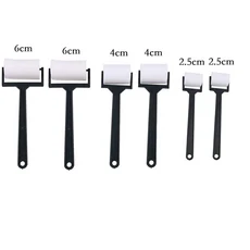 3pcs 스폰지 페인트 롤러 브러시/폼 플라스틱 손잡이 어린이를위한 공예 도구 부품/드로잉, 02 PCS