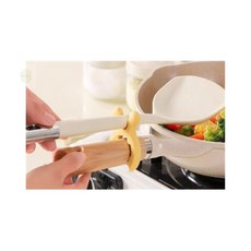 땡큐마켙 국자 실리콘 받침대 밥주걱받침대, 옐로우