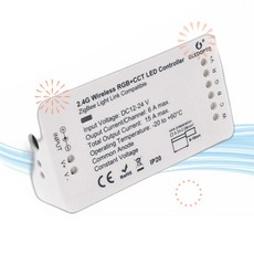 GLEDOPTO RGB 컨트롤러 지그비 RGBW RGBCCT 5 in 1 LED 스트립 조명 WP