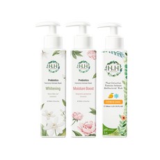 H.H 私密潔淨露 益生元溫和潔淨 平衡私密菌群 200ml, 1件, 牡丹玫瑰復活草滋潤x2+沁涼蒼蘭X1, 750g