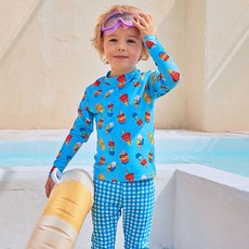 따블리에 남아수영복 아동래쉬가드 키즈래쉬가드 유아래쉬가드 남아래쉬가드 긴바지 세트