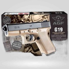 아카데미 G19 에어 핸드건 (17209T) (탄 버전) 에어건 장난감총 총장난감 작동완구 장난감