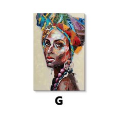 인테리어 캔버스 그림 추상 인물 고화질 거실 장식 심플 모던 포스터 인쇄 출력 액자 제작 주문 제작 침실 벽화 분위기 있는 아트 그림, G