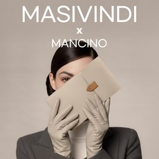 마시빈디 만치노 블루투스 키보드 휴대용 가죽 파우치 K380 Mx keys mini 애플 매직키보드 keys-to-go2 닌텐도 스위치 아이패드 갤럭시패드 케이스 수제작, 미스티 아이보리(Misty Ivory)