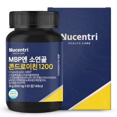 소연골 콘드로이친 1200 MBP 식약청 HACCP 인증, 1개, 60정
