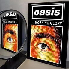 밴드 포스터 룸 벽 예술 장식 홈바 침실 방수 스티커, 4. Black4