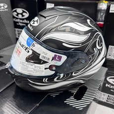 OGK KABUTO AeroBlade-6 空氣刀6 ELFI 消光黑灰 實體店現貨 空刀6安全帽, 1個, L