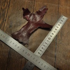 DIY 가죽 공예용 천연 다채로운 터키 클로 스킨 조각 시계 벨트 걸이식 공예 액세서리 0.5mm 두께 1, Red