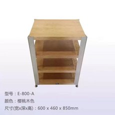 원목 스피커 받침대 체리우드 진열대 거치대 2단 오디오랙, 1, D. 체리 레드 4겹