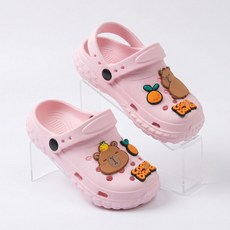 차차쿠바 카피바라 아동 슬리퍼 남성 여성 경량 샌들