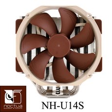 小白的生活工場*Noctua (NH-U14S)多導管薄型CPU散熱器/支援1200/1700/1851/AM5/AM4, 1個