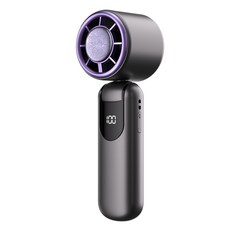 케이씨링크 100단 급속 냉각 무선 휴대용 선풍기, 그레이