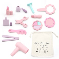 토이머스 소프트 실리콘 미용놀이 세트 12종 1개, 혼합색상