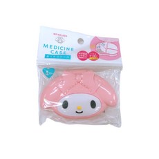 산리오 휴대용 알약케이스 여행용 약 보관함 알약통, 마이멜로디, 1개