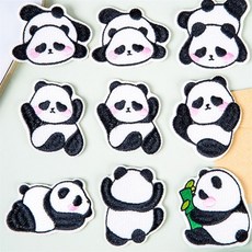 콩들 열접착 팬더 와펜 열접착패치