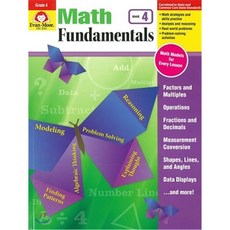 Math Fundamentals Grade 4, Evan-Moor Educational Publishe