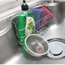씽크대 배수구망 사출 스텐 거름망