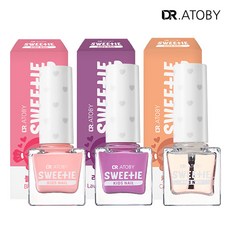 닥터아토비 스위티 키즈네일 3종세트, 03. 블라썸핑크+라벤더퍼플+케어세럼