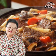 정성곳간 명인 강순의 특 뼈없는 소갈비 찜 500g 2팩 (총 1kg), 2개