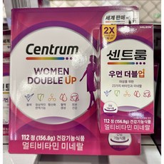 코스트코 센트룸 우먼 더블업(112정) 멀티비타민 미네랄, 1개, 112정