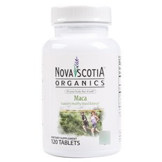 NOVA SCOTIA ORGANICS 瑪卡片, 120顆, 1罐