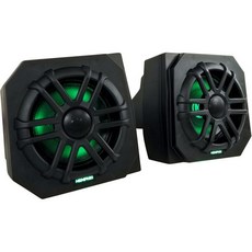 멤피스 오디오 RNGR65FE 75와트 스피커 포드 6.5인치 고성능 사운드 내구성 있는 제작 간편한 설치 201317 폴라리스 레인저 XP900 사용자에게 적합, 멤피스 오디오 RNGR65FE 75와트 스피커 포드 6