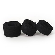 검정색 면 웨빙끈[1325] / 가방 에코백 코튼 스트랩 만들기 끈 줄 재료 부자재, 20mm, 1개