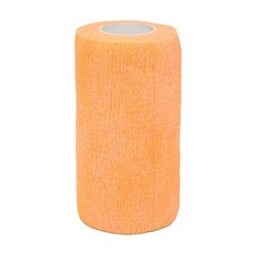 손목 발목 염좌 부종용 자기 접착 붕대 랩 스포츠 테이프 야드 롤, 3. Fluorescence Orange