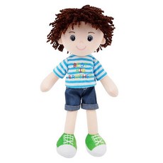 June Garden 35.6cm(14인치) 스너글 큐티 소피 - 소녀를 위한 부드럽고 껴안고 싶은 플러시 인형 선물 - 포옹할 수 있는 래그 인형 - 핑크 M, 빅 시스터 베니