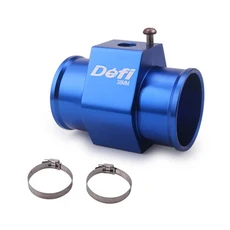 RASTP-28/30/32/34/36/38mm 1Pcs 푸른 물 온도 센서 조인트 파이프 게이지 로고가있는 라디에이터 호스 어, 02 38mm