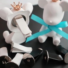 冷氣出風口固定夾 一組10個 薰香蠟片 香磚夾 擴香石夾, 1個, 白色-方形出風口夾(一組10個)