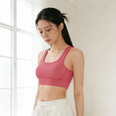 차오크 심리스 노와이어 브라 편안한 착용감 일체형 스포츠브라