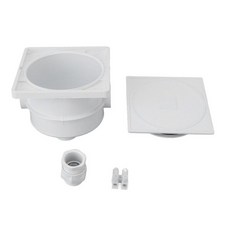SPA 홀 및 풀 DN20 G34인치 129x129x95mm용 수중 광 분배 박스 프리미엄 PVC 수영장 조명 정션, SPA 홀 및 풀 DN20 G34인치 129x129x9