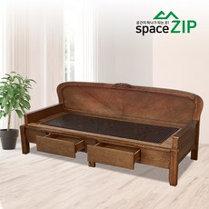 스페이스집 돌소파 4004 3인용 서랍 흙쇼파 황토 온열 온돌 황토볼 흙카우치 돌침대쇼파, 일반형, 칠보석