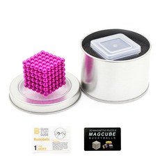 5mm 네오큐브 자석큐브 자기 공, 핑크, 1개