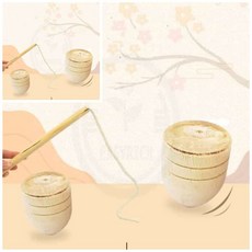 해신이네잡화점 민속팽이세트 유아체육교구 전통놀이체험, 1세트