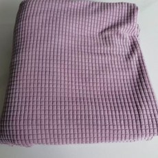 加厚布藝絨麻將機罩 彈力絨玉米格麻將機通用罩 麻將桌蓋布 麻將防塵罩 麻將機蓋布 防塵麻將罩 麻將機套 麻將布 麻將墊, 全罩玉米格淺紫色, 1個