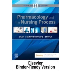 (영문도서) Pharmacology and the Nursing Process - Binder Ready Paperback, Mosby, English, 9780323827980