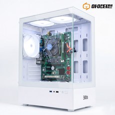 게이밍 조립컴퓨터 조립PC 본체 롤 발로란트 메이플 피파 오버워치 로블록스 데스크탑, 02번 화이트, WIN11 Home, 1GB, 1GB, 옵션
