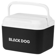 BLACKDOG 스노우 벨벳 아웃도어 보온보냉 3중 구조 아이스박스 CBD2550CF011, 5L, 블랙