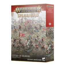 Warhammer 戰鎚AOS 先鋒軍 澤內斯特拉的狂熱信徒 19 盒裝人偶, 1個