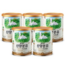 일동후디스 시그니처 산양분유 1단계, 400g, 5개