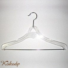 50p 니트 티셔츠 투명 플라스틱 옷가게 가벼운 옷걸이