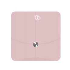 AIWA 愛華 AW-HY18 藍牙智慧體重計 (藍色/粉色/白色可選) 智能APP記錄體重變化, 1個, 粉色