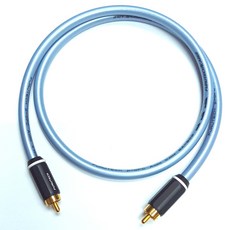 FURUTECH 古河 數位同軸線 SA-509頂級線 古河接頭 訊號線 音頻線 鍍金頭 (AC-SA509A), 1個, 0.5m