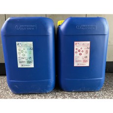 樂農農 穩定性二氧化氯A B劑 2500-3000ppm 各20KG 兩入組 水產畜牧有機栽培器具消毒用, 2個, 20L