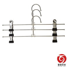 台灣製3支入 #304不鏽鋼裙褲夾 堅固耐用防鏽不變形 裙褲吊掛曬衣架, 1個